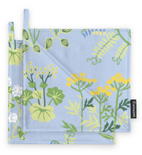 80018-5502-01-10; Finlayson Joutomaa Patalappu 2 kpl Vaaleansininen / Vihreä / 22x22 cm