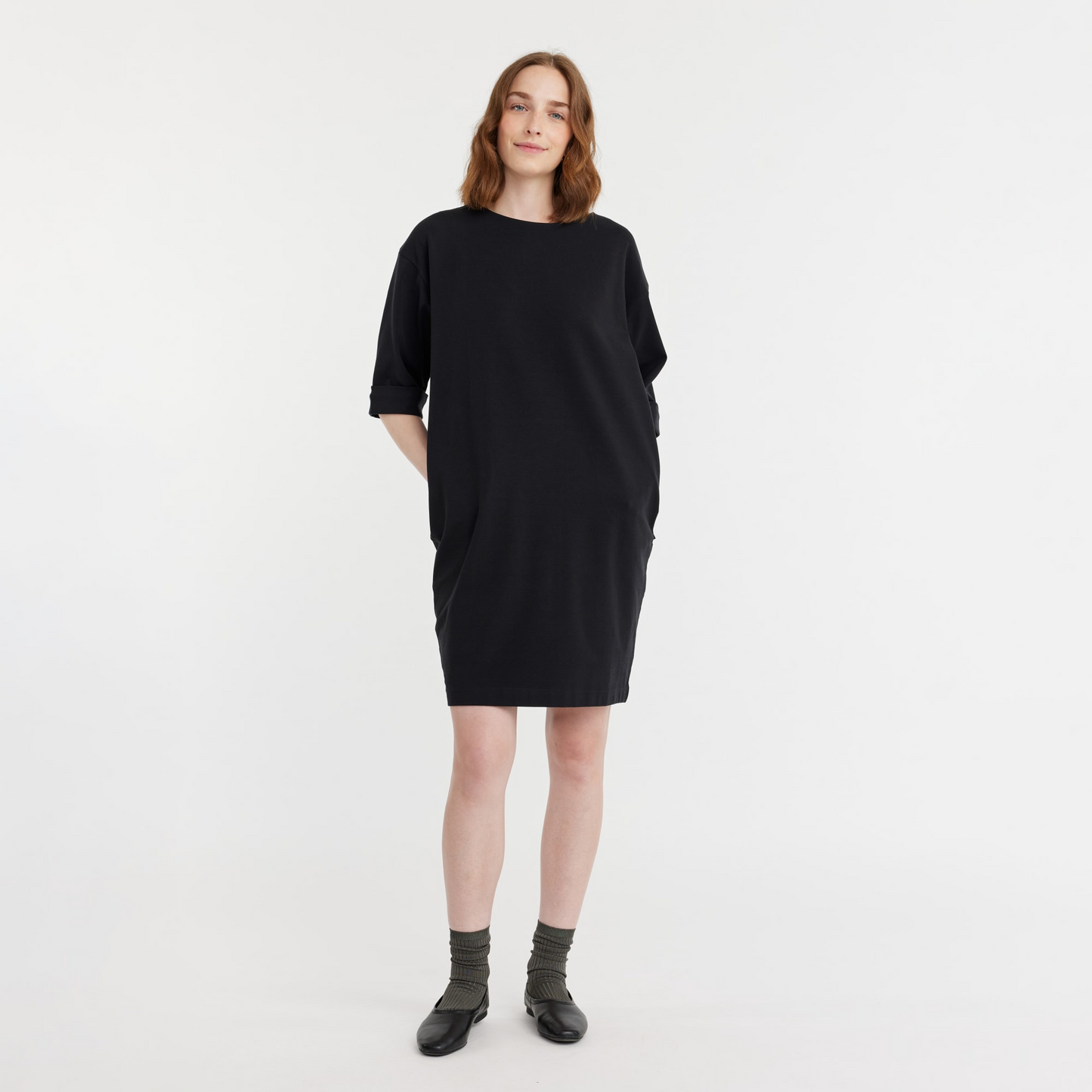 22210676005; Finlayson Neulostunika Musta / XL