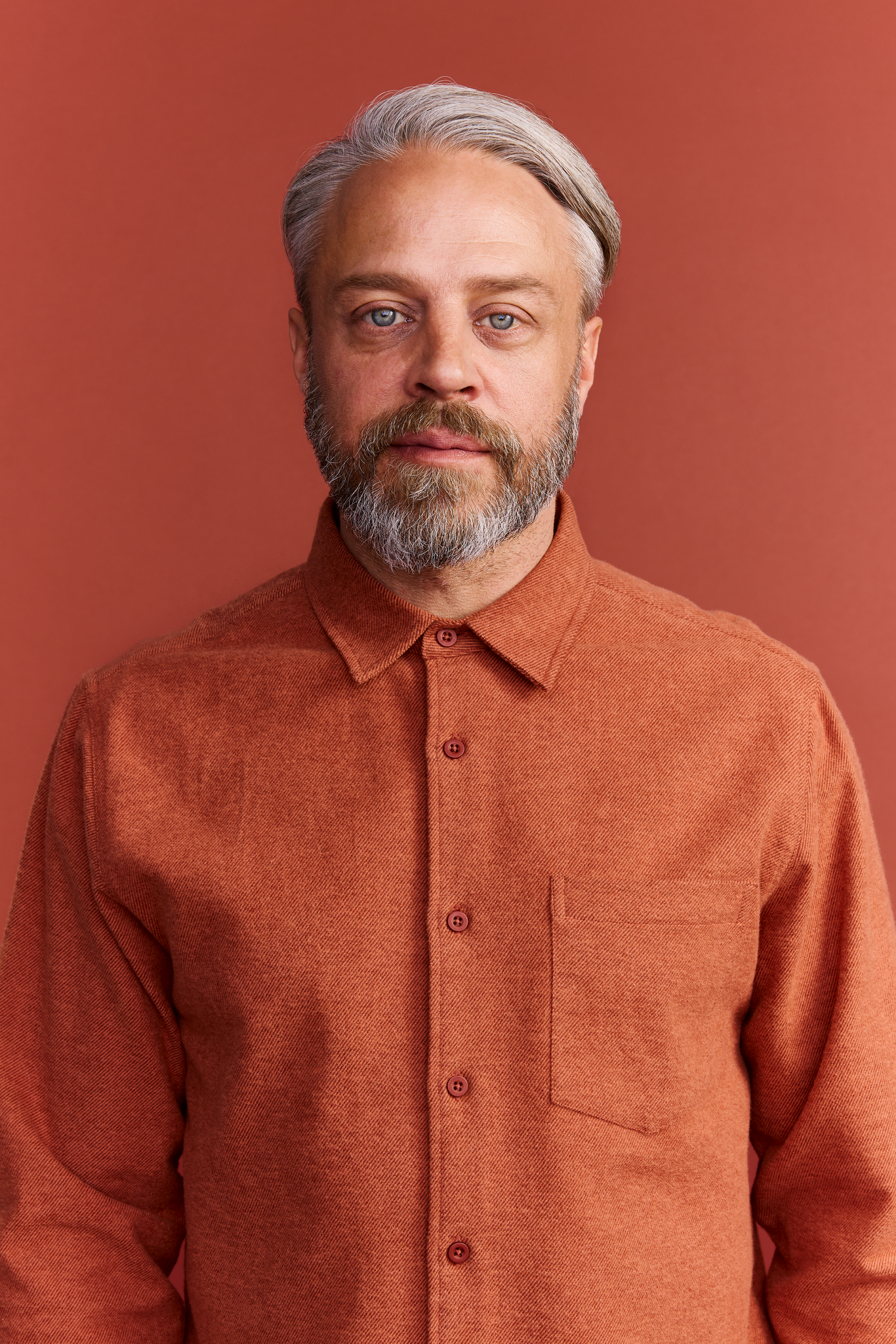 22709778005_1; Finlayson Twill Kauluspaita Terra / XXL