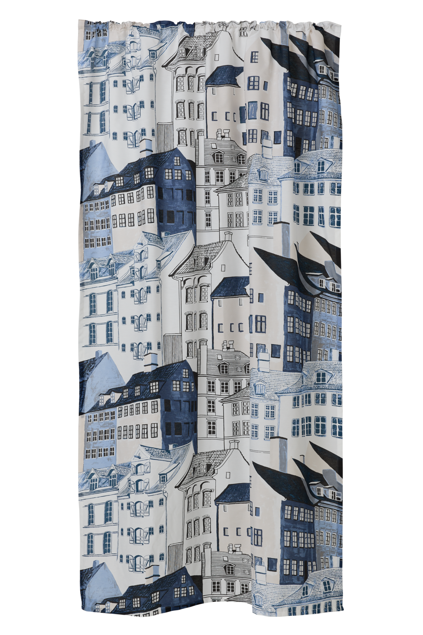 109019-6300; Finlayson Kobenhavn Curtains Sininen / 140x250 cm