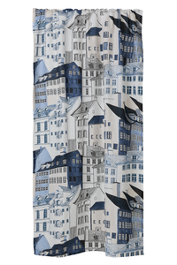109019-6300; Finlayson Kobenhavn Curtains Sininen / 140x250 cm