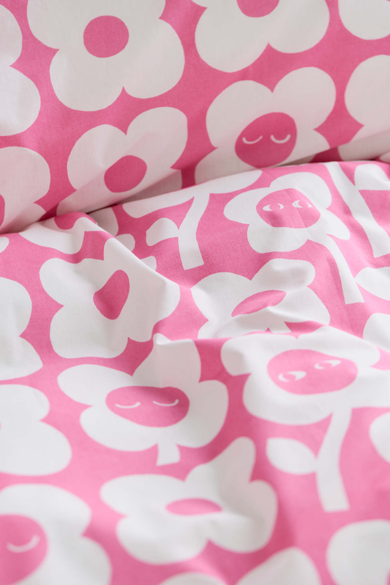 60136-5492-03-10_2; Finlayson Kukkariemu Tyynyliina Pinkki / 50x60 cm