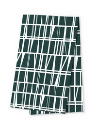 80427-3435-54-10; Finlayson Coronna Kaitaliina Tummanvihreä / 40x140 cm