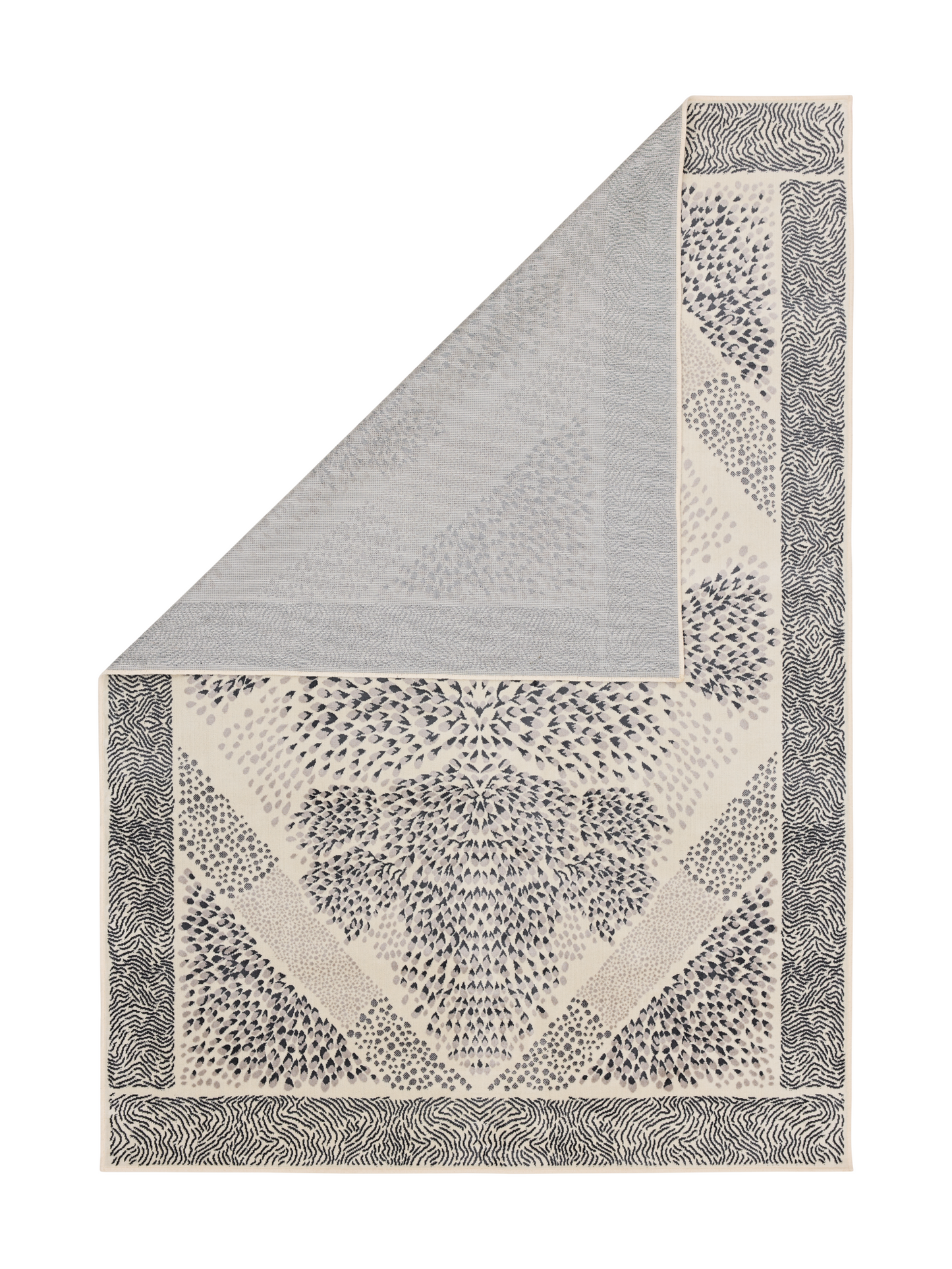108477-9400_2; Finlayson Vallila Taiga Matto Harmaa / 160x230 cm