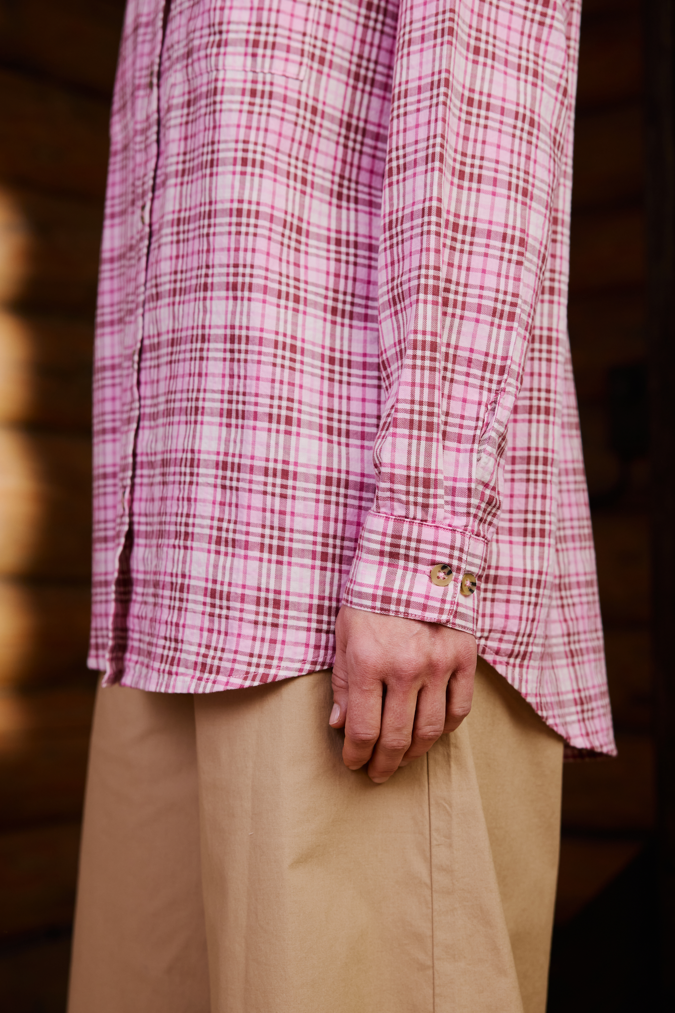 22869404005_6; 22869404004_6; 22869404003_6; 22869404002_6; 22869404001_6; Finlayson Aino Kauluspaita Pinkki / S