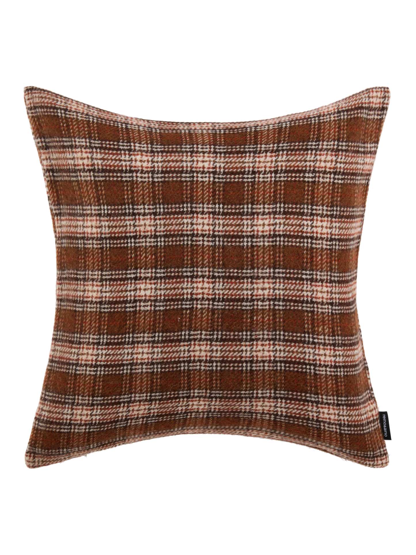 81827-1951-01-04; Finlayson Reino&Aino Koristetyynynpäällinen Ruskea / 50x50 cm