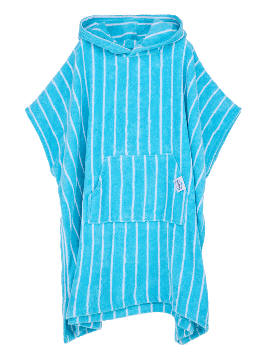 71214-5432-01-03; Finlayson Long drink Kylpyponcho Turkoosi / Onesize