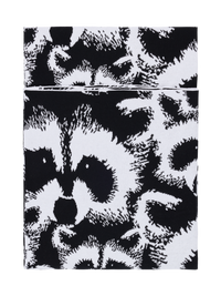 20675-4682-03-04; Finlayson Pesue Torkkupeitto Mustavalkoinen / 125x150 cm