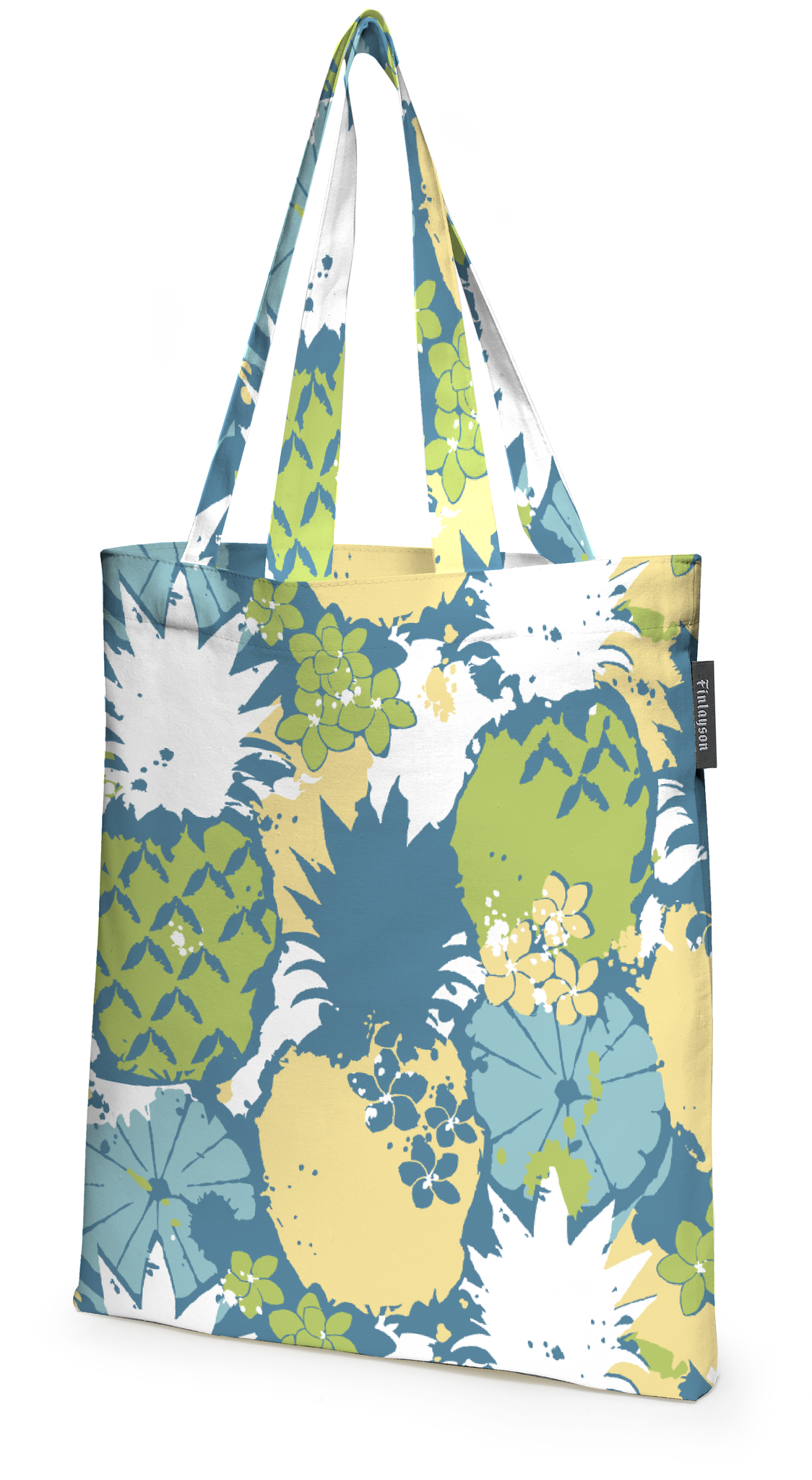 80221-4715-03-05; Finlayson Cocktail Kangaskassi Sininen / Keltainen / 36x42 cm