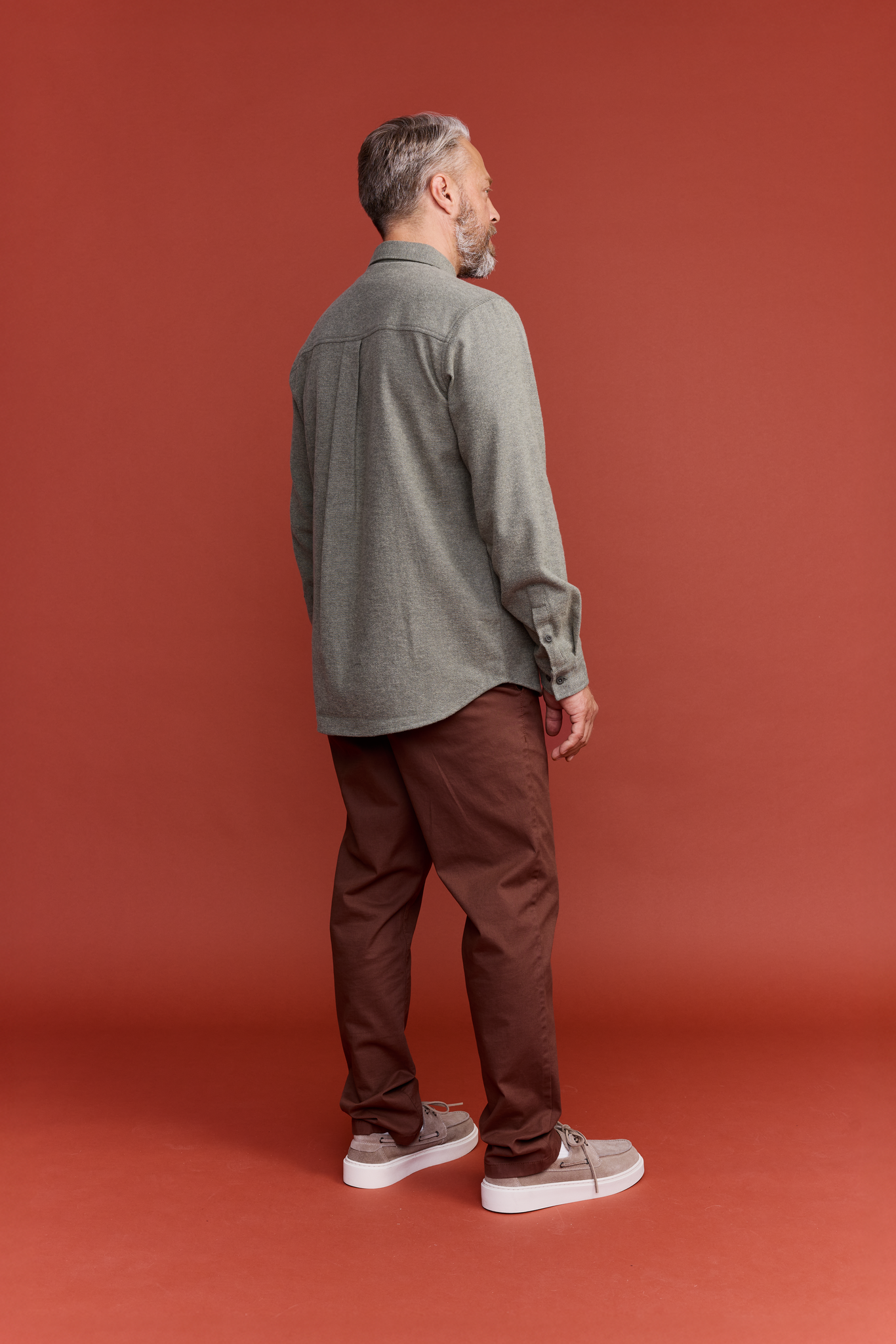 22709774003_4; Finlayson Twill Kauluspaita Vihreä / L