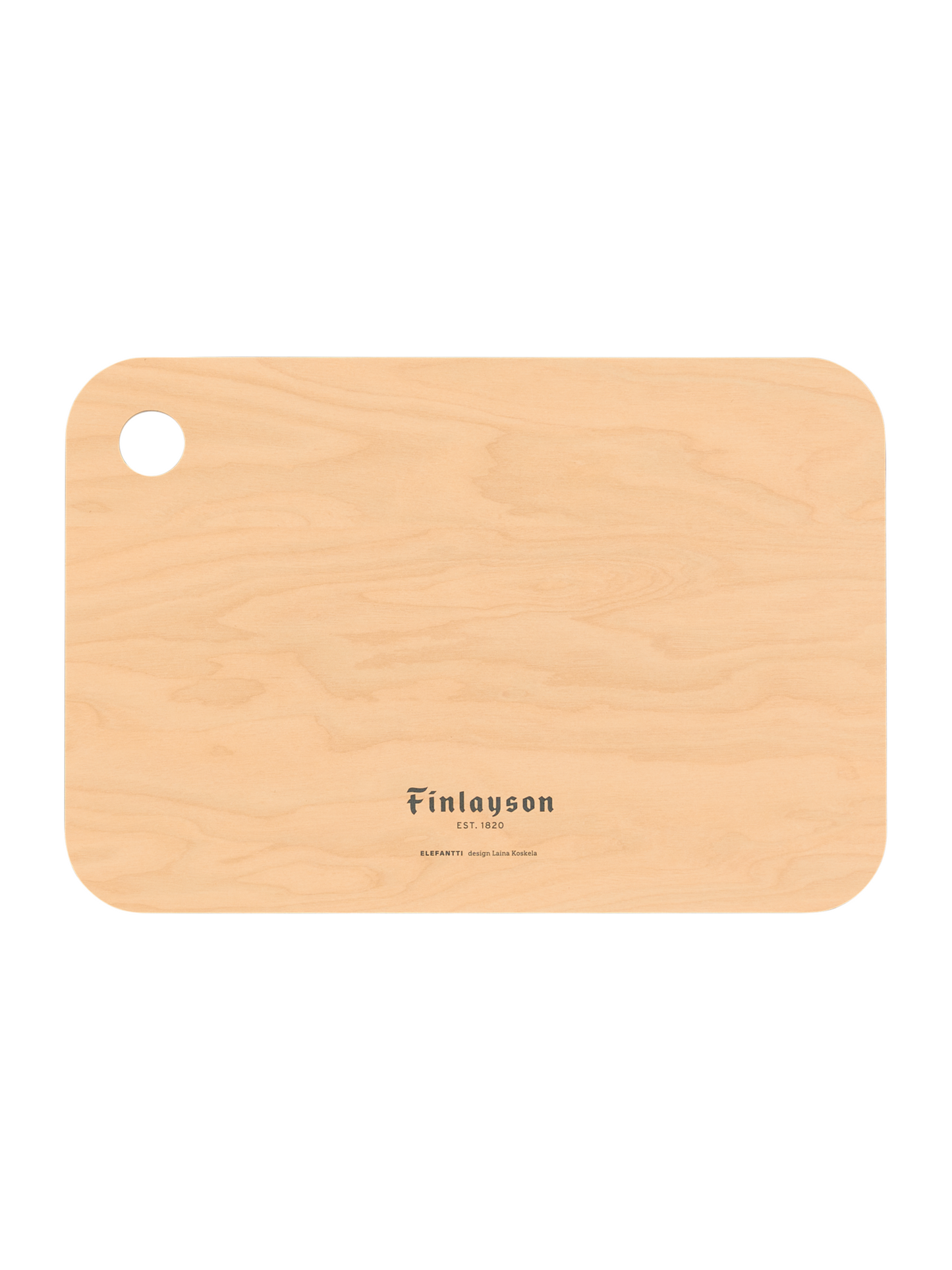 99100-0770_2; Finlayson Elefantti Leikkuulauta Musta / 21x31 cm