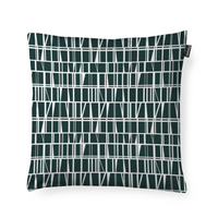 80811-3435-54-04; Finlayson Coronna Koristetyynynpäällinen Tummanvihreä / 48x48 cm
