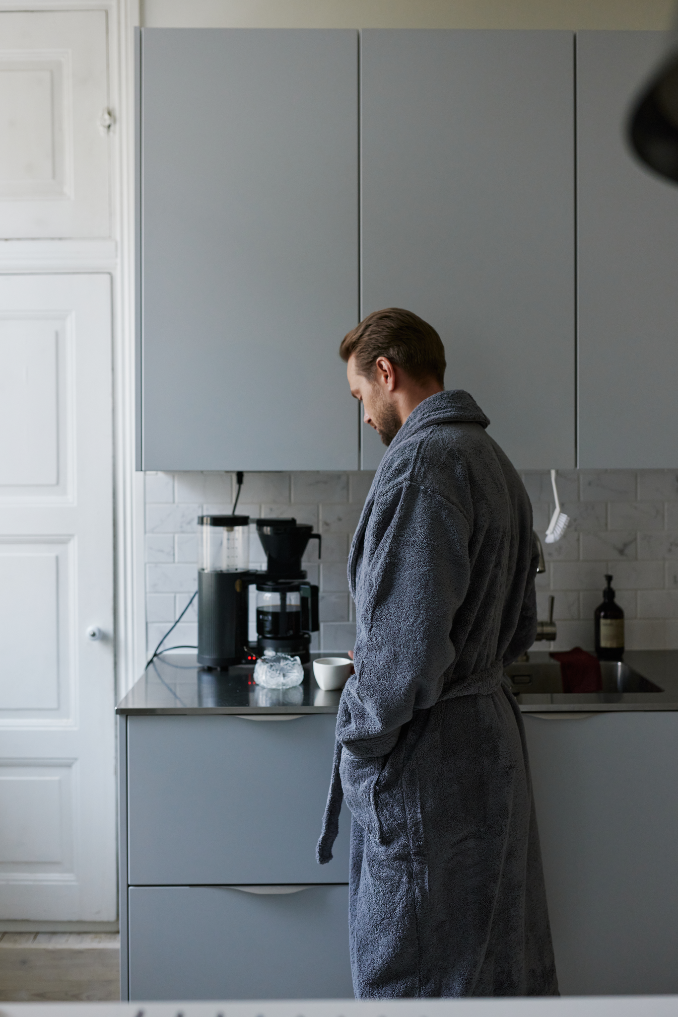 70227-0004-02-03_10; Finlayson Hali Kylpytakki Harmaa / L/XL