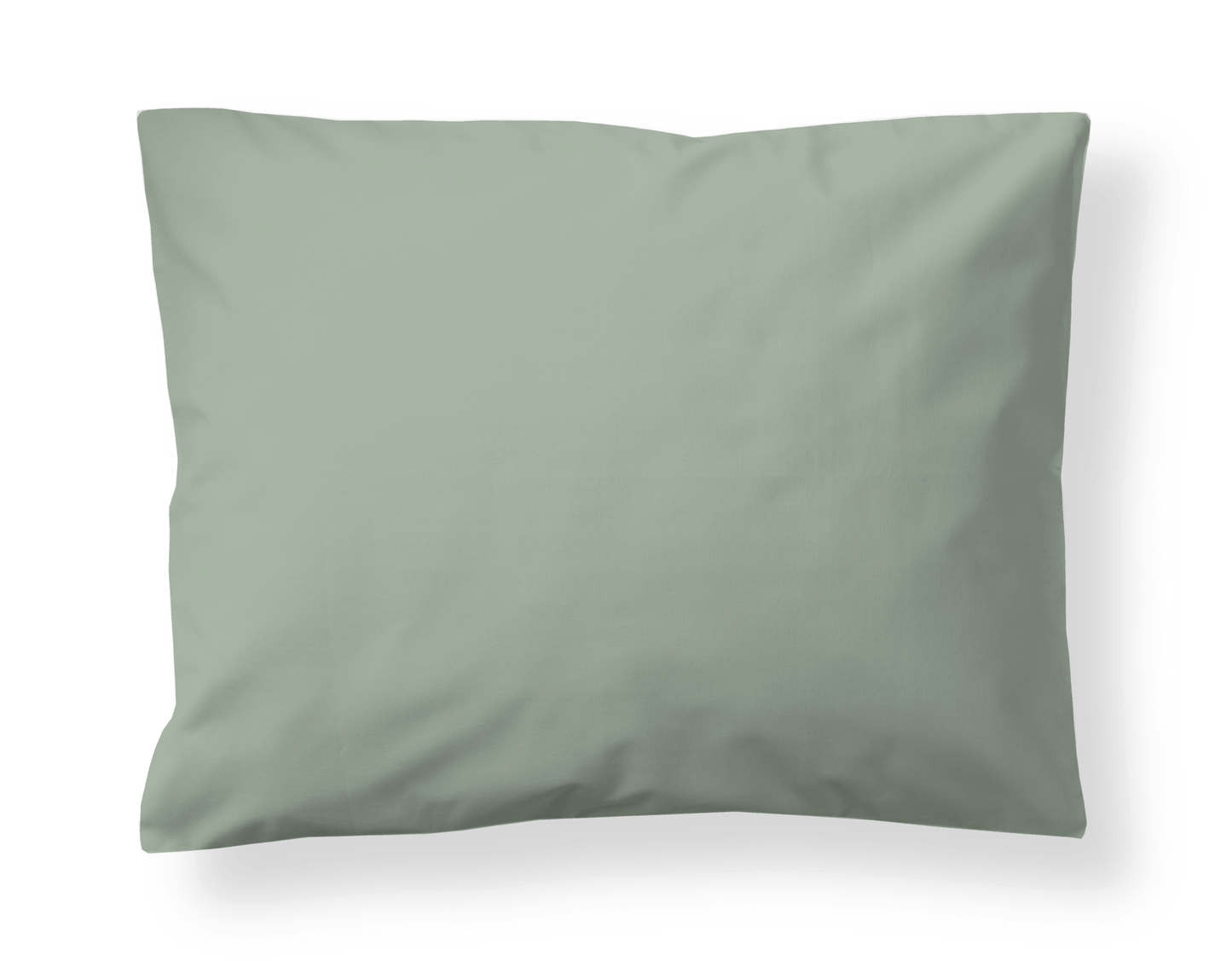 60142-0791-20-10; Finlayson Yksivärinen satiinityynyliina Salvianvihreä / 50x60 cm