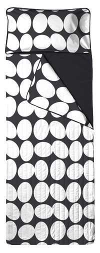 60432-4511-04-06; Finlayson Pop Unipussi Musta / 90x250 cm