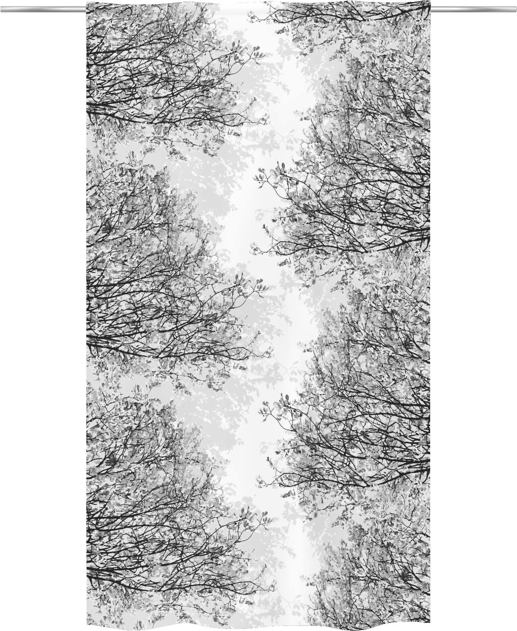 108106-7; Finlayson Vallila Havina Verho Harmaa / 140x250 cm