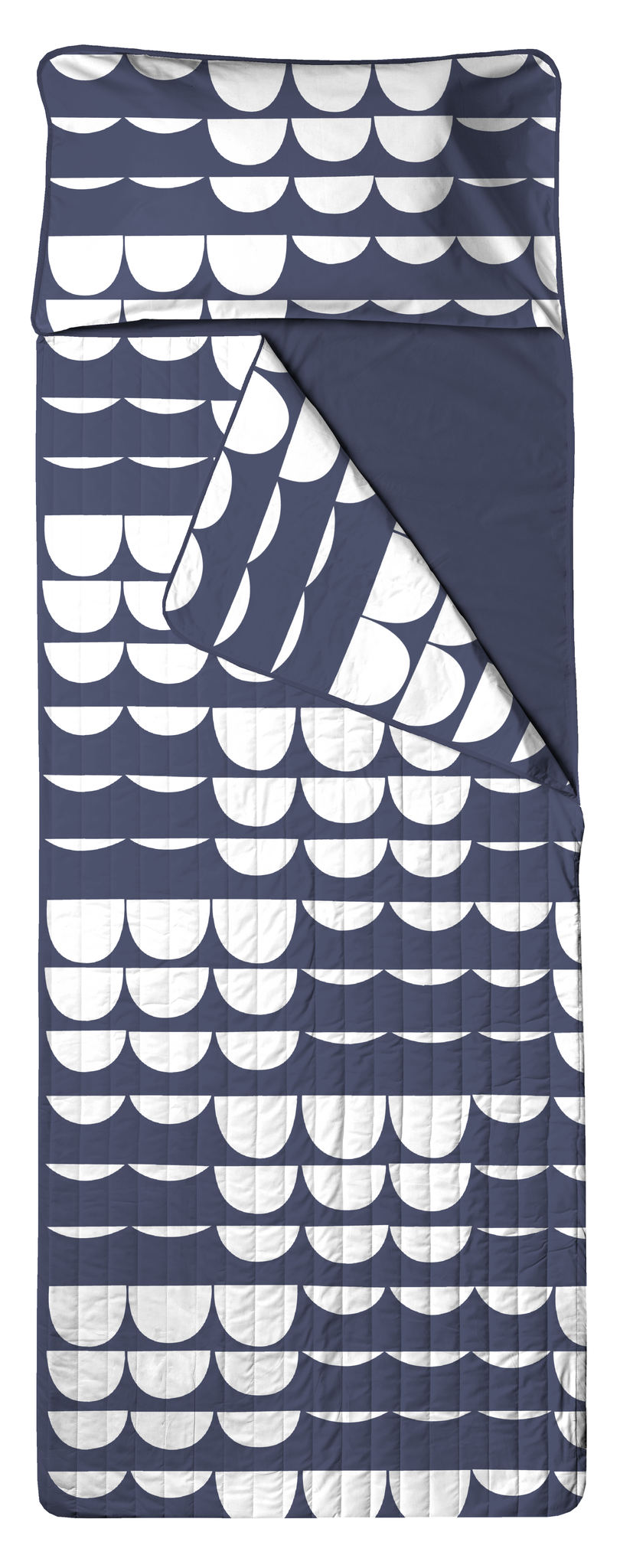 60432-4674-11-06; Finlayson Pajatso Unipussi Tummansininen / Valkoinen / 90x250 cm