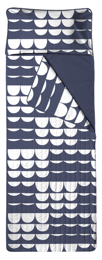 60432-4674-11-06; Finlayson Pajatso Unipussi Tummansininen / Valkoinen / 90x250 cm