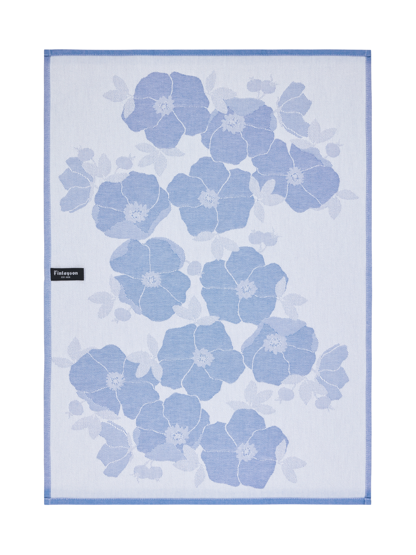 70940-5489-04-10_2; Finlayson Rosa Keittiöpyyhe 2 kpl Tummansininen / Valkoinen / 50x70 cm