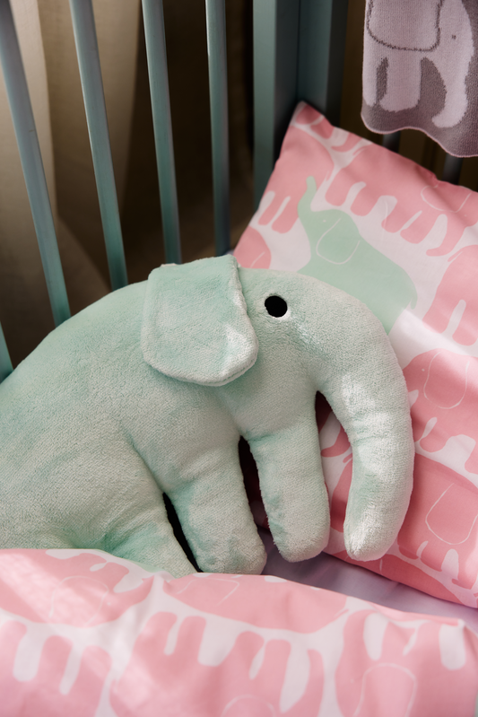 Elefantti pehmotyyny ale-sisustus