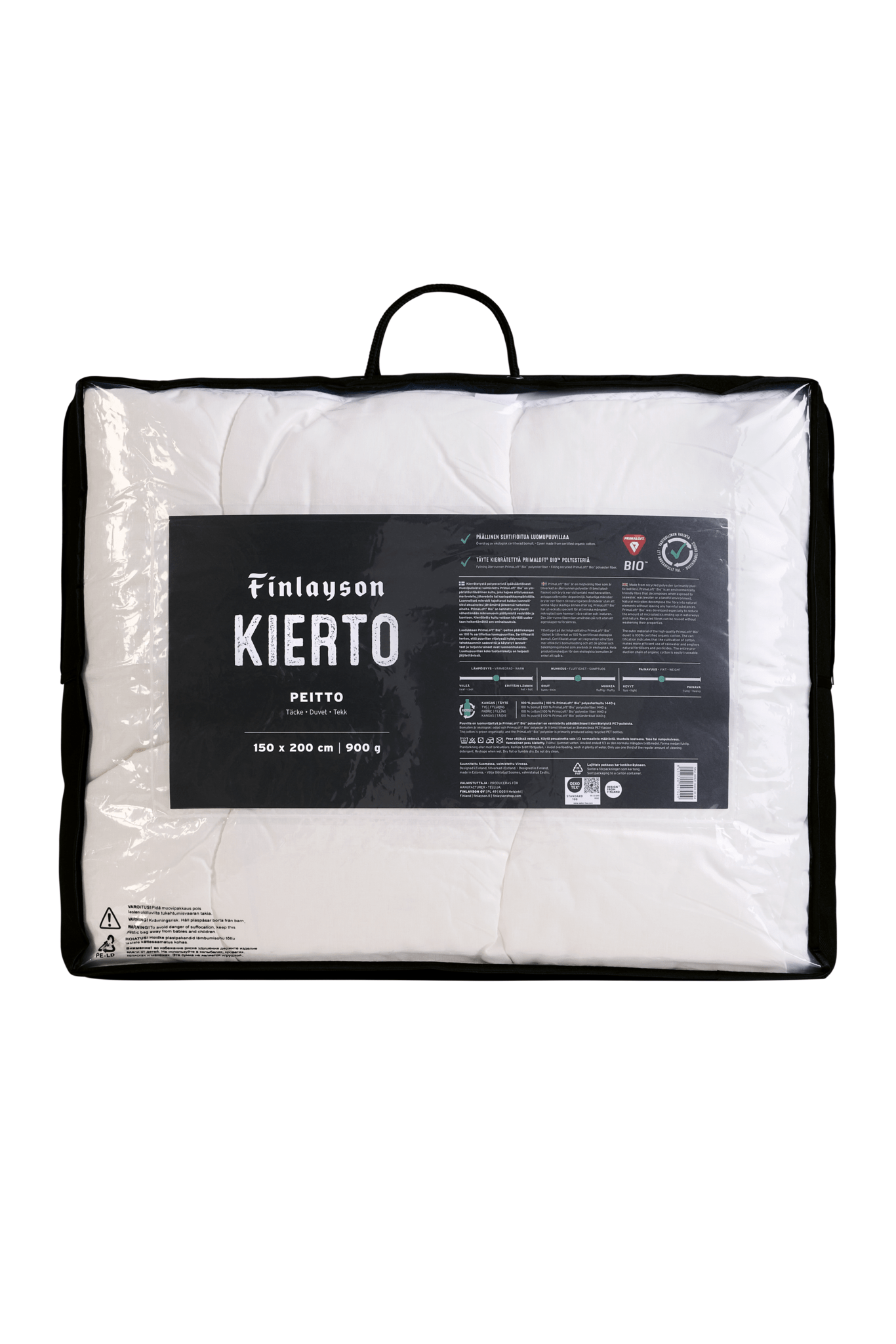 40521-0403-01-04_4; Finlayson FI Kierto peitto Valkoinen / 150x200 cm