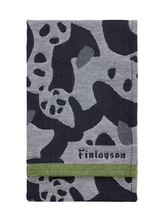 70940-5435-01-10; Finlayson Sukukokous Keittiöpyyhe 2kpl Musta / Valkoinen / Vihreä / 70x50 cm