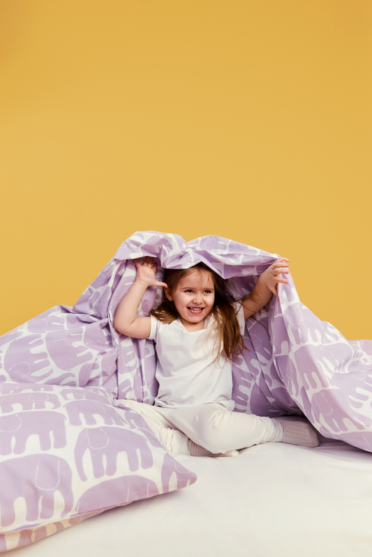 Elefantti pussilakanasetti pussilakanat-pussilakanasetit