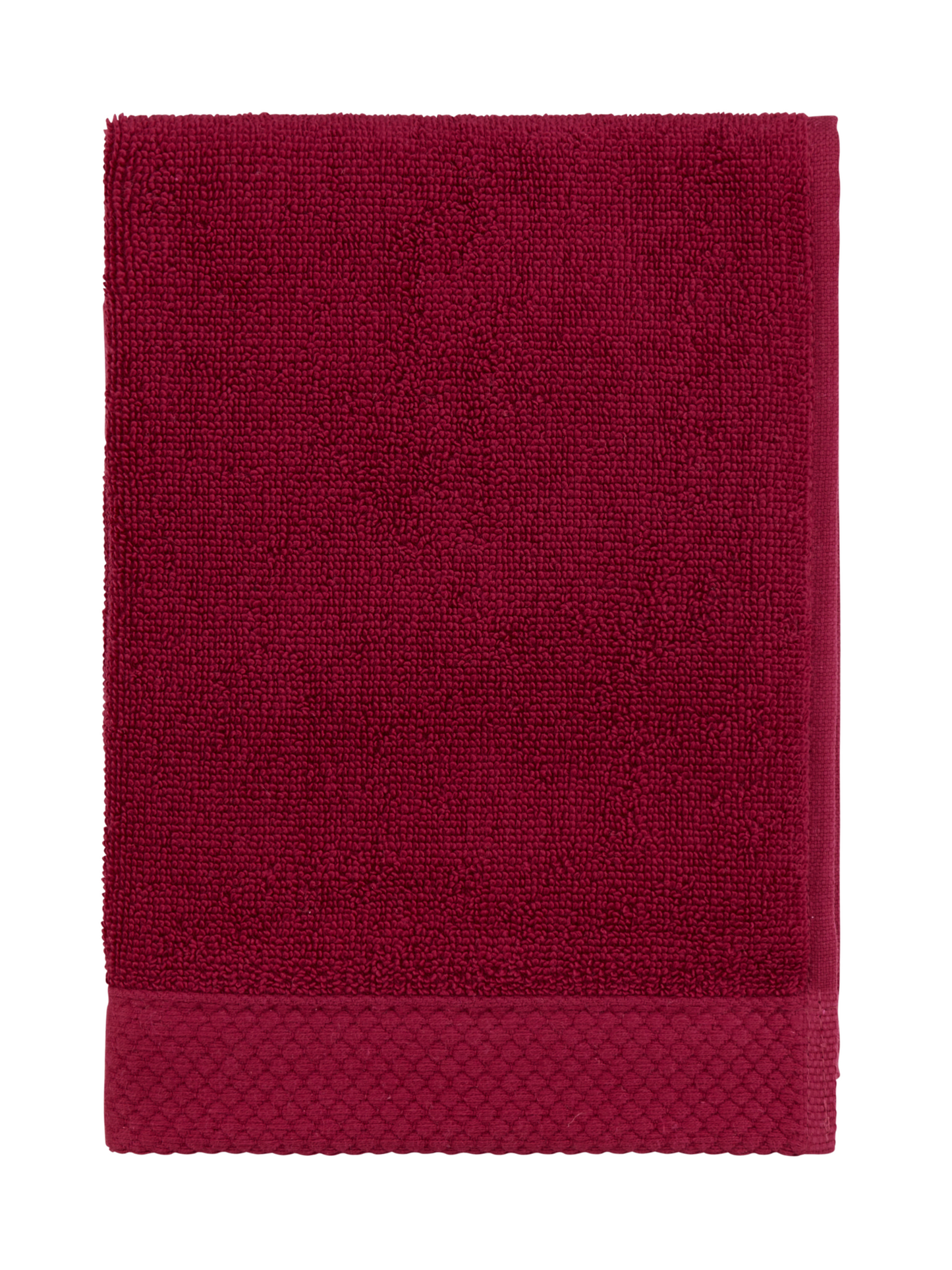 70109-0001-05-12; Finlayson Hali Käsipyyhe Viininpunainen / 50x70 cm