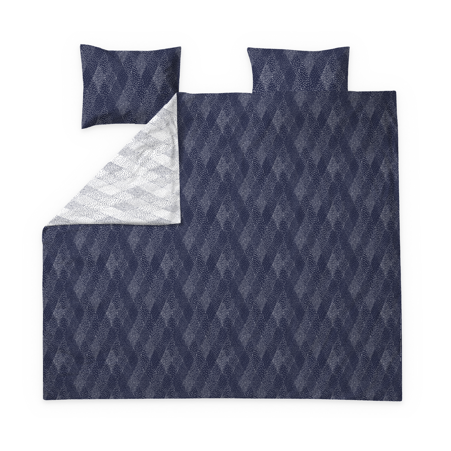 60682-5066-06-05; Finlayson Säihke Parivuoteen pussilakanasetti Sininen / Valkoinen / 240x210 + 50x60 cm