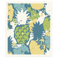 99100-0740; Finlayson Cocktail Siivousliina Sininen / Keltainen / 17x20 cm