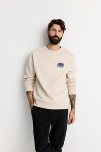 22782522003; 22782522005; 22782522004; 22782522002; 22782522001; Finlayson ELEFANTTI Collegepusero Vaalea khaki / S