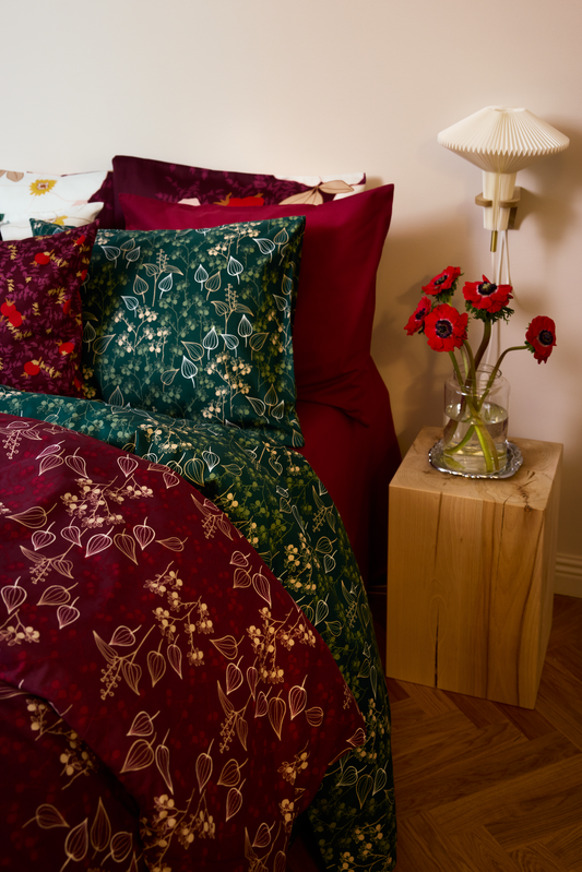 Mustikka pussilakanasetti pussilakanat-pussilakanasetit