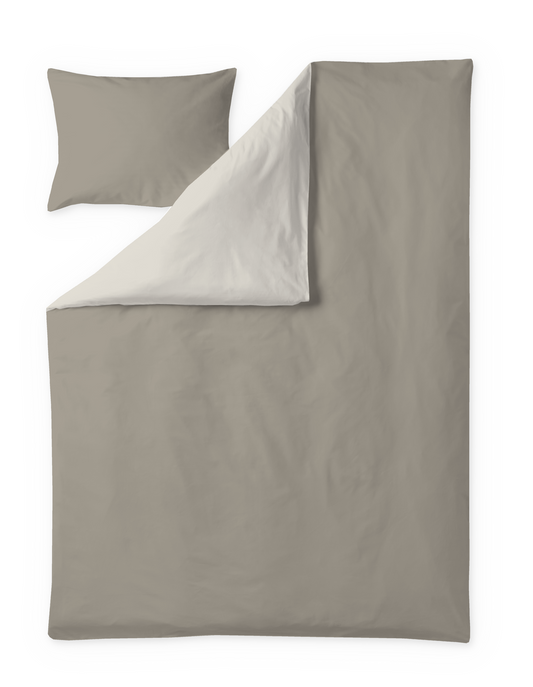 60653-0100-03-06; Finlayson Pakka Pussilakanasetti Ruskea / Beige / 150x210 + 50x60 cm