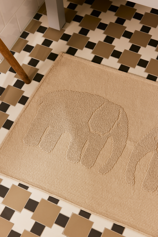 Elefantti kylpymatto kylpyhuone