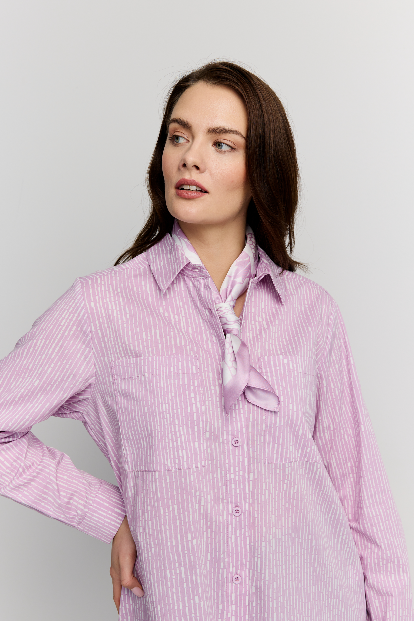 22845367_2; Finlayson ANNUKKA Huivi Malva / Onesize