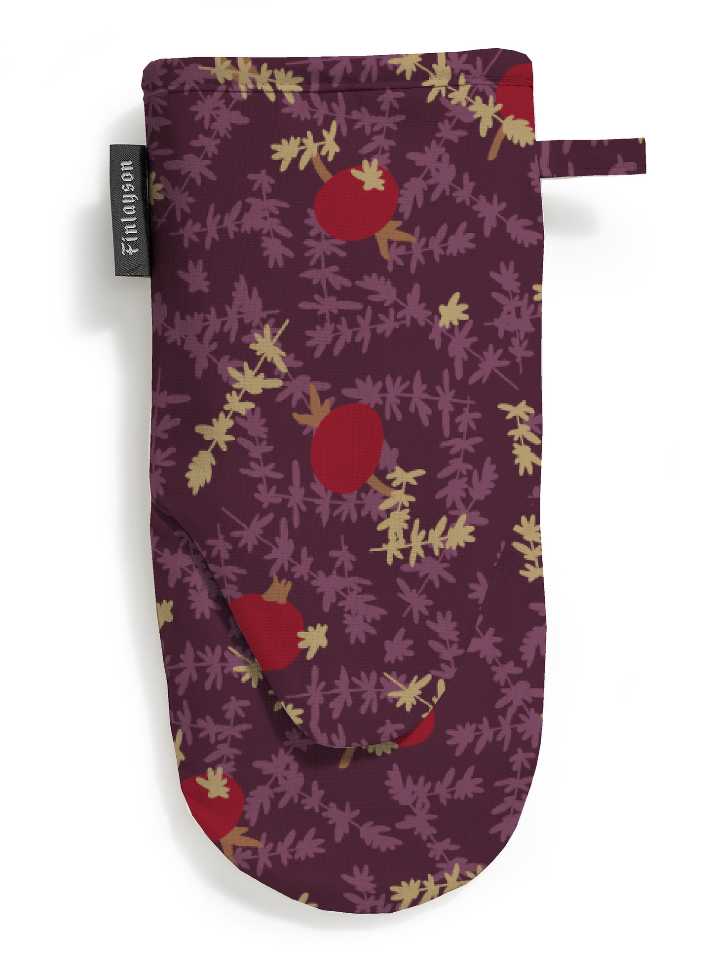 80006-5498-01-10; Finlayson Ruusunmarja Patakinnas Luumu / 15x30 cm