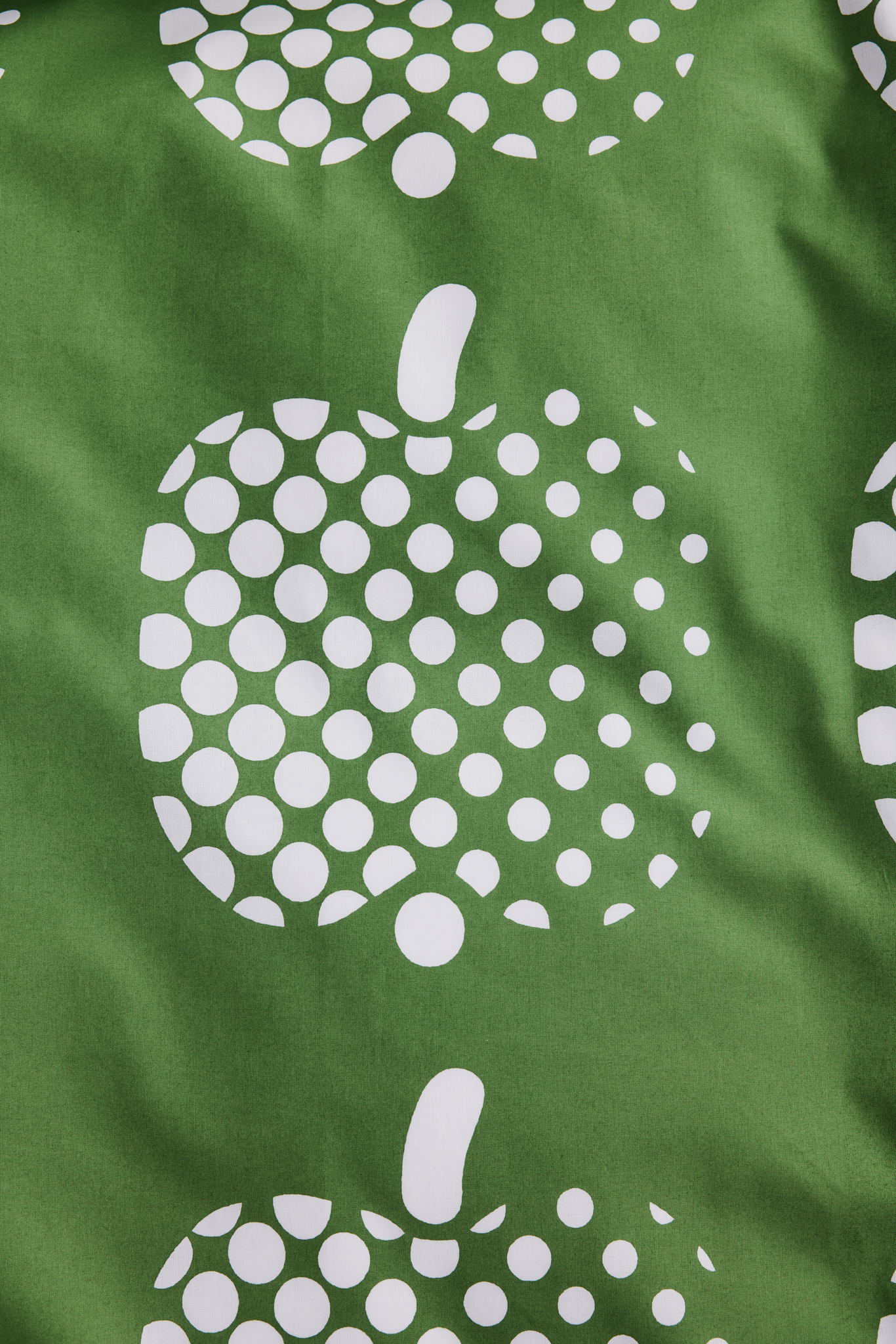 61652-3963-13-06_2; Finlayson Optinen omena Pussilakanasetti Vihreä / Valkoinen / 150x210 + 50x60 cm