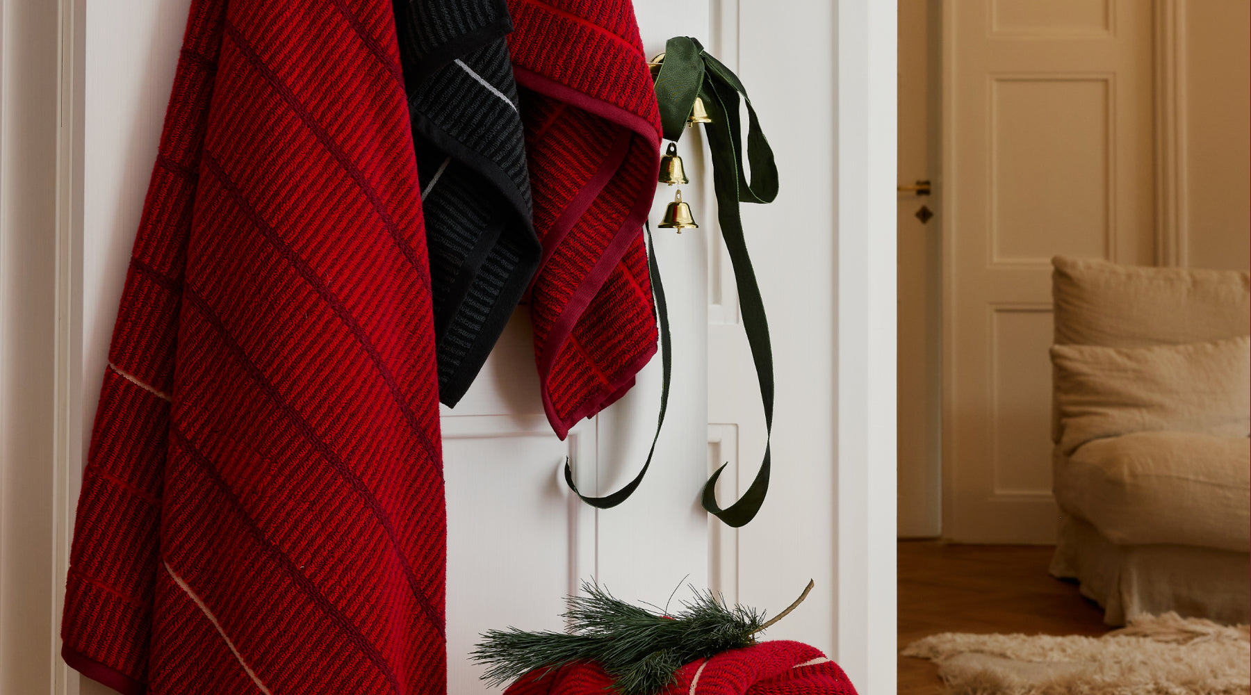 Finlayson kylpyhuoneen tekstiilit