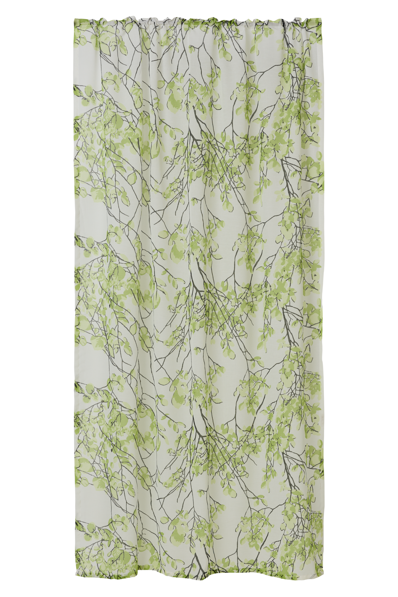 109017-7200; Finlayson Lehtisade Curtains Luonnonvihreä / 140x240 cm 