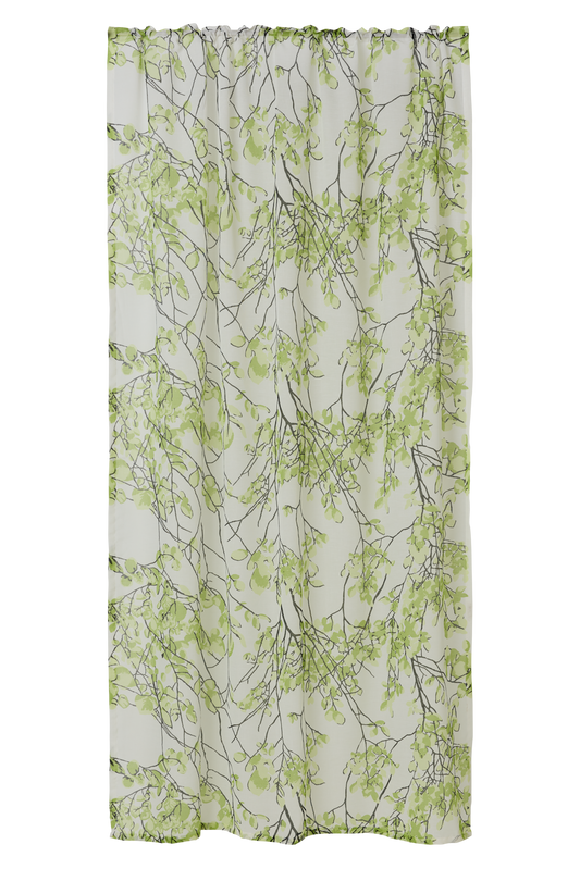 109017-7200; Finlayson Lehtisade Curtains Luonnonvihreä / 140x240 cm 