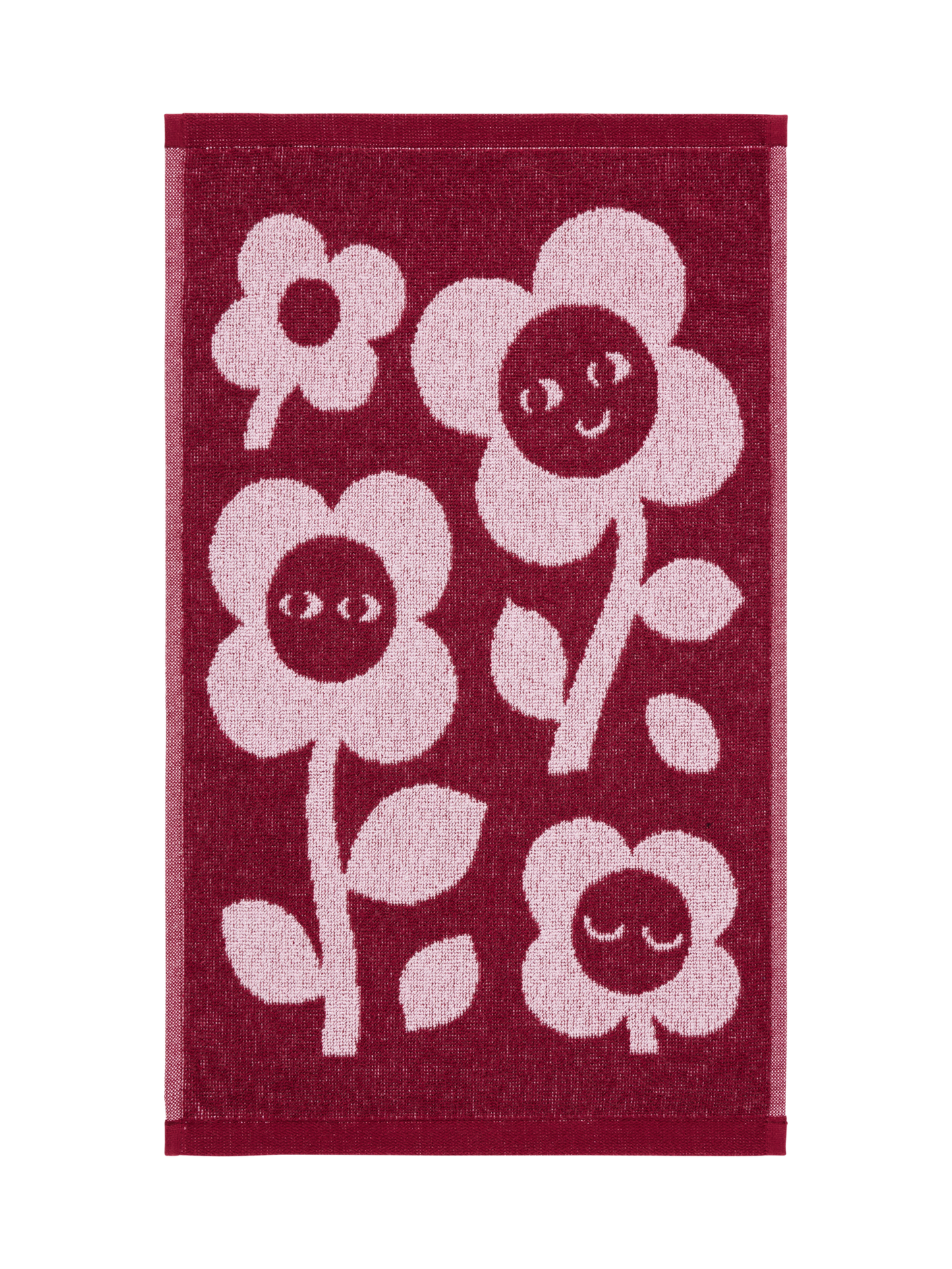 70562-5496-03-12; Finlayson RIEMU Käsipyyhe Viininpunainen / Roosa / 30x50 cm 