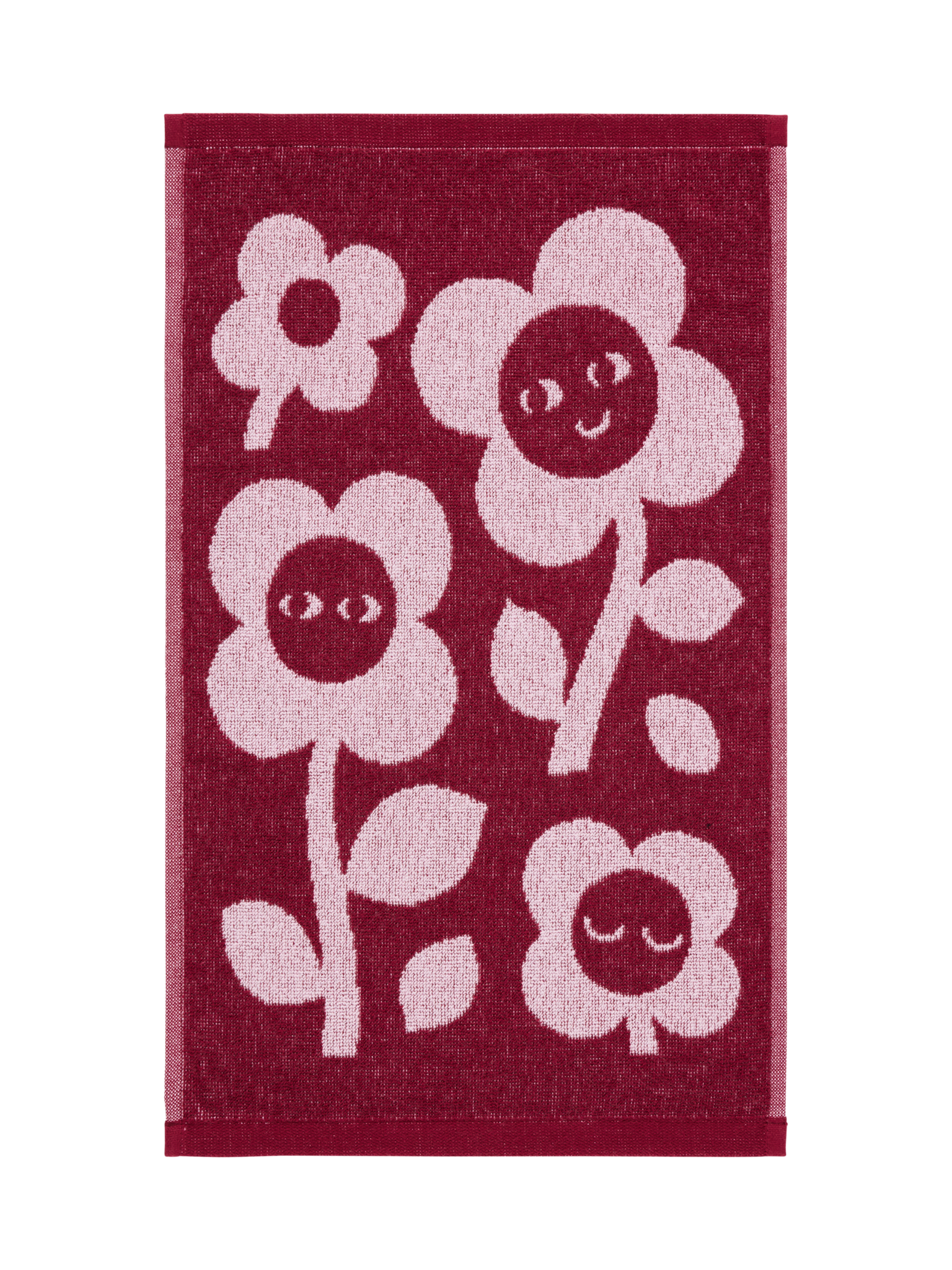 70562-5496-03-12; Finlayson RIEMU Käsipyyhe Viininpunainen / Roosa / 30x50 cm 