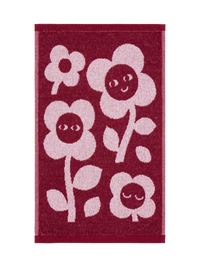 70562-5496-03-12; Finlayson RIEMU Käsipyyhe Viininpunainen / Roosa / 30x50 cm 