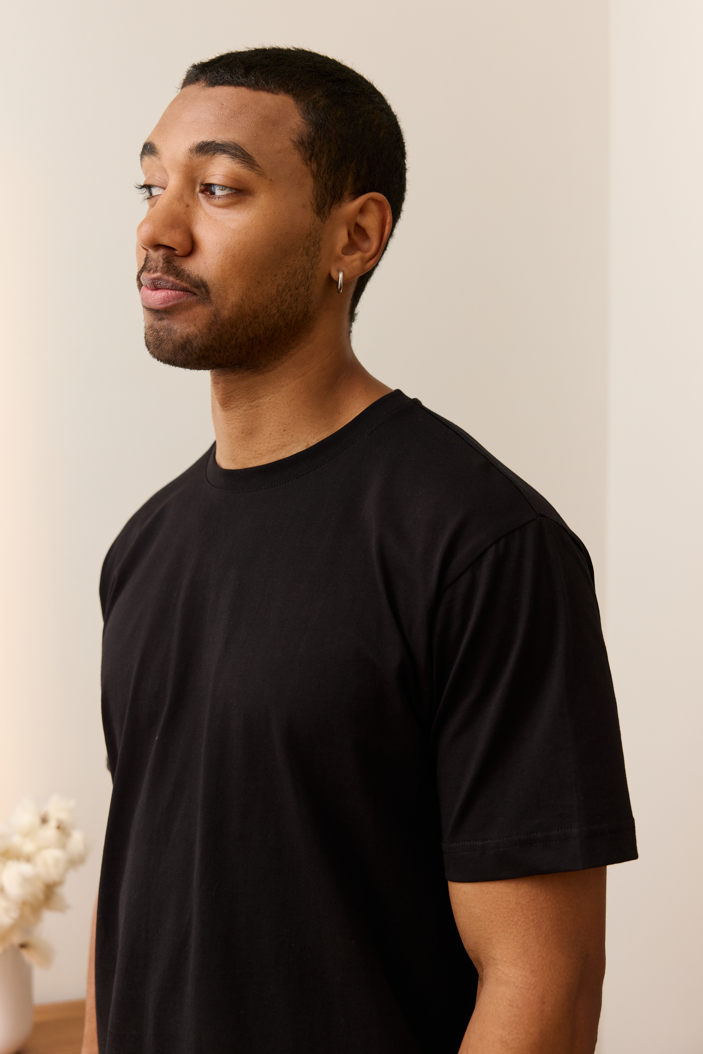 FM10002-961-M_1; Finlayson Palma Shortsipyjama Musta / Sininen / M 