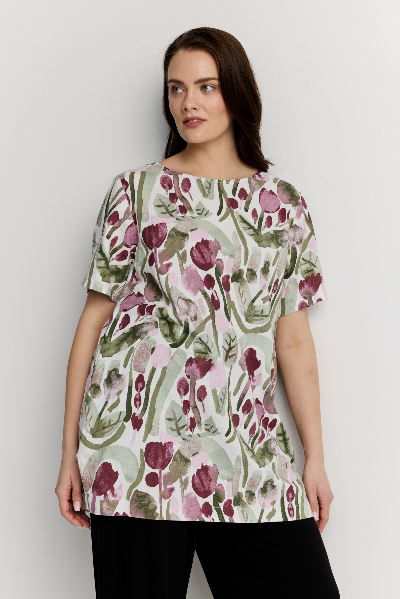 22782481006; Finlayson KUMPULA Tunika Malva / Vihreä / 46 