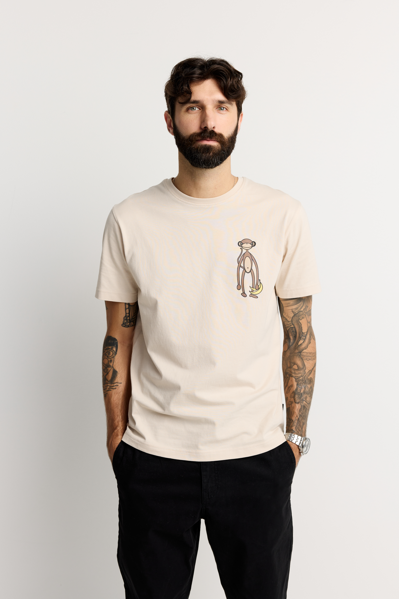 22782524005; Finlayson AAPPA T-Paita Vaalea khaki / XXL 