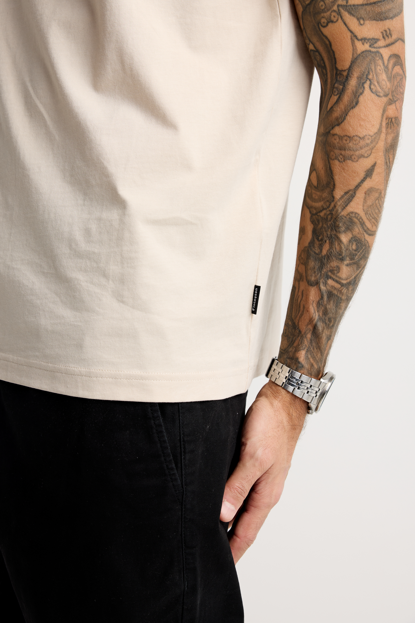 22782524002_4; Finlayson AAPPA T-Paita Vaalea khaki / M 