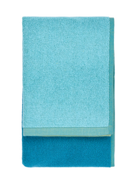70553-1404-06-12; Finlayson Kiia Käsipyyhe Vihreä / Aqua / 50x70 cm 