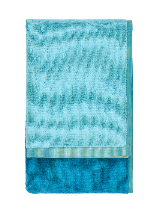 70553-1404-06-12; Finlayson Kiia Käsipyyhe Vihreä / Aqua / 50x70 cm 