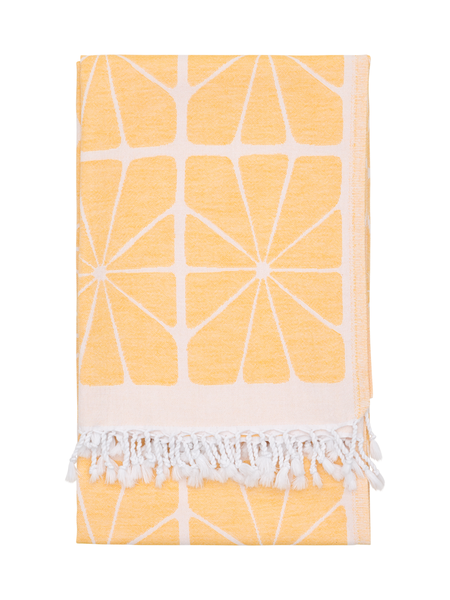 70187-4048-01-06; Finlayson Aurinko Hamam-kylpypyyhe Keltainen / 90x170 cm 